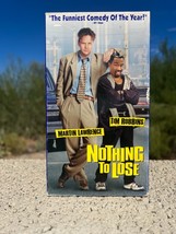 Nothing to Lose starring Martin Lawrence - Tim Robbins (VHS, 1998) - £3.81 GBP