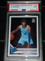 2019-20 Panini Donruss Optic Ja Morant Rc Rookie Card Bgs 9 Memphis Grizzlie - £98.34 GBP