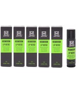 Lot of 5 M.Skin Care Lip Mend Balm for Men, Refreshing Peppermint, Shea ... - $19.79