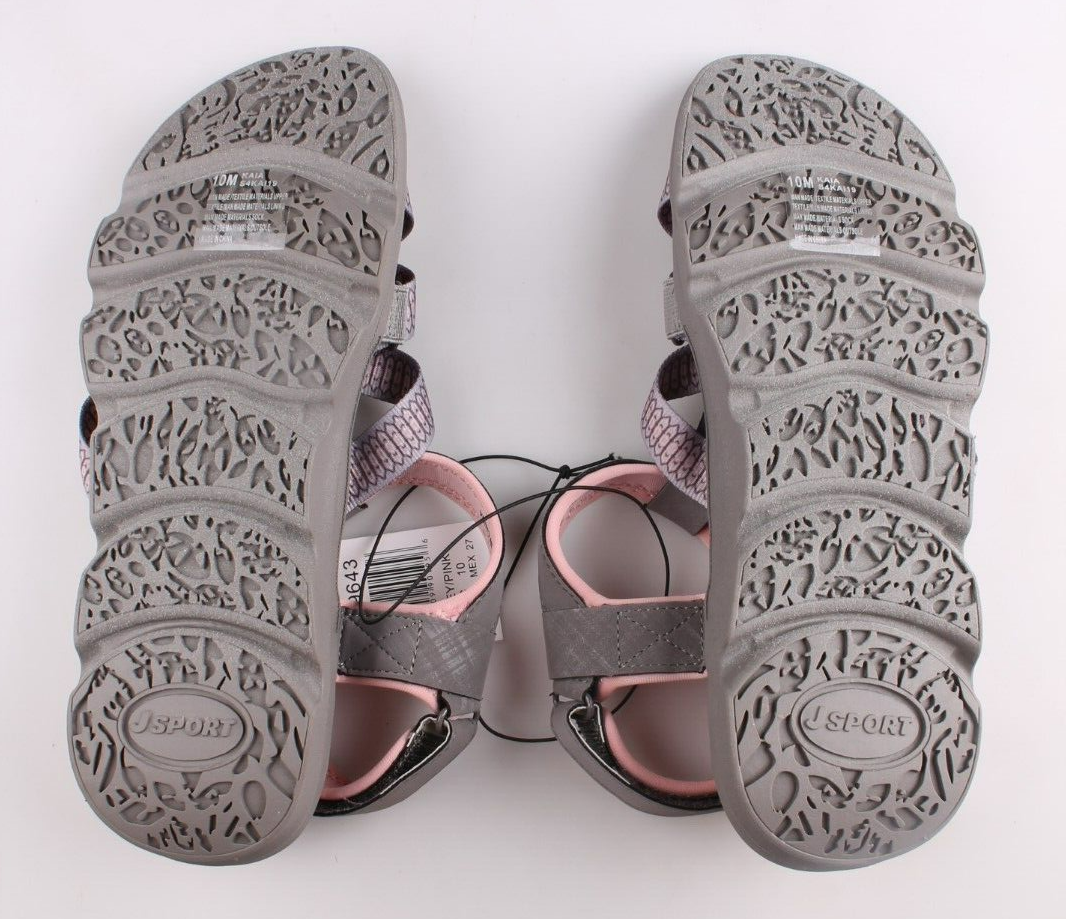 Sandalias Deportivas J Sport Kaia Para Mujer Gris Rosa Talla 10 NWT Item image 6