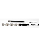 5 pack 3836B DRILL BIT 3/8 inch  X 36 inch  Bellhanger shaft Hss NEW - $160.46 CAD