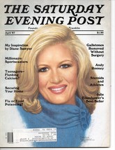 Saturday Evening Post April 1987 My inspiration by Diane Sawyer - £5.75 GBP