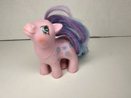 Vintage 1984 G1 My Little Pony MLP Hasbro Baby Bright Bouquet 3&quot; Inch Figure - £18.04 GBP