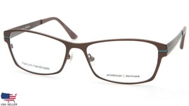 Prodesign Denmark 4376 C. 5021 Brown Eyeglasses 55-16-140mm Japan Display Model) - $73.01