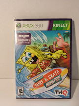 Microsoft Xbox 360 SpongeBob&#39;s Surf &amp; Skate Roadtrip 2011 Brand New Sealed XB360 - £26.74 GBP