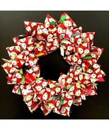 Christmas Polar Bear Heads with Cute Green Winter Hats in Red, Green and... - €45,82 EUR