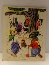 Playskool Golden Press Vintage Asst&#39;d Animals Puzzle 8 x 10  - £10.09 GBP