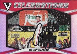 Autographed Denny Hamlin 2018 Panini Victory Lane Racing Celebrations (Darlingto - £35.49 GBP