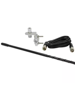 CB Antenna Kit in Black Mirror Mount Fiberglass 3 Ft. Includes Hardware ... - €20,08 EUR
