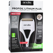 Andis Profoil Lithium Plus Titanium Foil Shaver #17200 Cordless Barber F... - £66.51 GBP