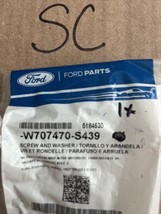 Genuine Ford Insert Retainer -W707470-S439 - QTY 1 - $2.00