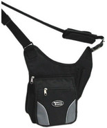 BLACK Messenger Sling Body Bag  Purse Small Pack Handbag Free Ship Clutc... - $21.51 CAD