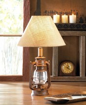 Vintage Camping Lantern Table Lamp - £79.64 GBP