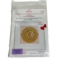 To Wealth Free Form Bead Sequins Mandala Hand Bead Embroidery Kit - $34.64