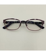 Juicy Couture Prescription Eyeglass Frames Purple Metal Plastic Black Case - £23.18 GBP