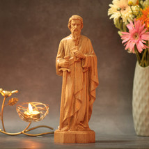 Saint Paul Saint figurine Religious Figurines Catholic Art Handmade Home Decor - £52.06 GBP