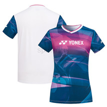 Yonex 23SS Women&#39;s T-Shirts Sports Badminton Apparel Clothing Asia-Fit 2... - £37.28 GBP