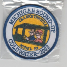 New Michigan Model A Restorers Club ROUND-UP Patch 2003. - $5.94