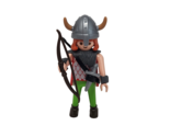 PLAYMOBIL VIKING RAIDERS REPLACEMENT MEDIEVAL FIGURE W/ BOW + 2 ARROWS - $12.35