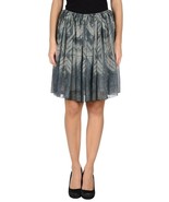 SEE BY CHLOE Knee Length SKIRT Mid Rise ABSTRACT PRINT Pleated 6 $400 Fr... - $2,256.57 MXN