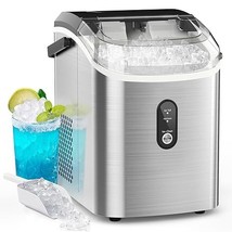 Nugget Ice Maker Countertop,Crushed Ice Maker With Chewable Ice,Fast Ice Making  - £304.60 GBP
