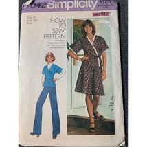 Simplicity Misses Shirt Skirt Sewing Pattern sz 12 7042 - uncut - £8.52 GBP