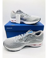 Mizuno Wave Rider 24 Running Shoes Lunar Rock-Nimbus Cloud Grey, Men&#39;s U... - $71.99