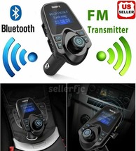 Bluetooth Wireless Car Aux Stereo Audio Receiver Fm Radio Adapter Usb Ch... - £20.39 GBP
