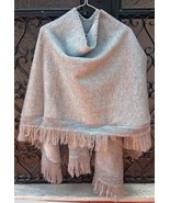Baby Alpaca Wool Poncho Cape Wrap Shawl Coat Unisex Handmade All seasons - £48.91 GBP