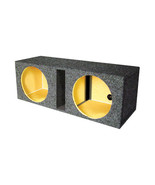 EMPTY WOOFER BOX DUAL 10&quot; MDF VENTED BASS BOX - $157.83 CAD