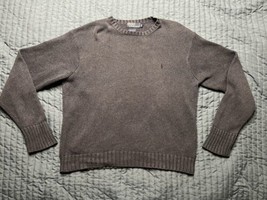 Polo Ralph Lauren Long Sleeve Crewneck Pullover Sweater Men’s Size XL Blue - £15.79 GBP