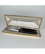 Parker 51 Fountain Pen Set Vintage Box Bejeweled Black - $145.88 CAD