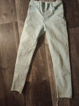 Levi&#39;s Women&#39;s Size 24 Mint Green Wedgie Skinny Jeans - £21.94 GBP