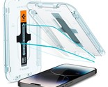 Spigen Tempered Glass Screen Protector [GlasTR EZ FIT] designed for iPho... - £28.23 GBP