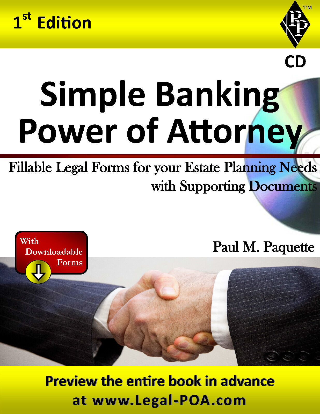 Simple Banking Power of Attorney - Full Version - CD-ROM Only - $19.99