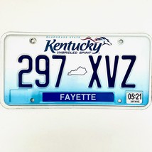 2021 United States Kentucky Fayette County Passenger License Plate 297 XVZ - $225.96 MXN