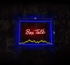 Box Talk | LED Neon Sign - $285.00
