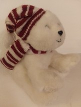 Russ Daisy Chain Press Peppermint Bear Approx. 7&quot; Tall Mint With All Tags  - $29.99