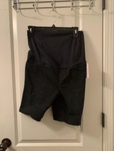 Isabel Maternity Black Jean Shorts High Waist Cut-Off Women&#39;a Choose You... - $15.34+