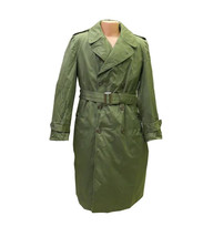 1952 AUTHENTIC ISSUE USGI OG-107 ARMY KOREAN WAR OVERCOAT TRENCH COAT OD 7 - $61.19