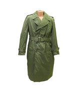 1952 AUTHENTIC ISSUE USGI OG-107 ARMY KOREAN WAR OVERCOAT TRENCH COAT OD 7 - $1,117.62 MXN