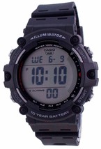 Casio Men&#39;s AE1500WH-1A Digital Black Resin Band Watch - £31.31 GBP