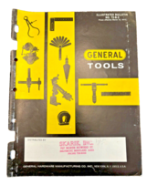 1972 General Tools Catalog Bulletin Hardware New York NY Vintage 23 Pages - $9.37