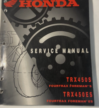 1998 Honda TRX450S TRX450ES Fourtrax Foreman Shop Service Repair Manual OEM - £34.53 GBP