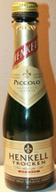 Henckell Trocken Piccolo Empty Green Bottle Sparkling Wine 200ml Germany - £26.37 GBP