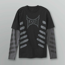 Boys Tapout Long Sleeve Shirt Black and Gray Sizes 4, 5 NWT - £8.84 GBP