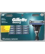 Gillette Mach3 Razor Blade Refill Cartridges, 12 Count NEW - $18.00