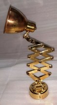 Antique Maritime Modern Brass Desk Lamp Industrial Fixture 1 Pcs - £241.55 GBP