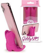 Giddy UP Phone Stand Pink Cowboy Boot Tech Accessory Fits Most Mobile Sm... - $28.64