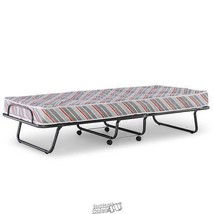 Linon-Tremont Folding Bed 74.8"Lx31.5"Dx15"H durable steel metal tube frame - £205.02 GBP